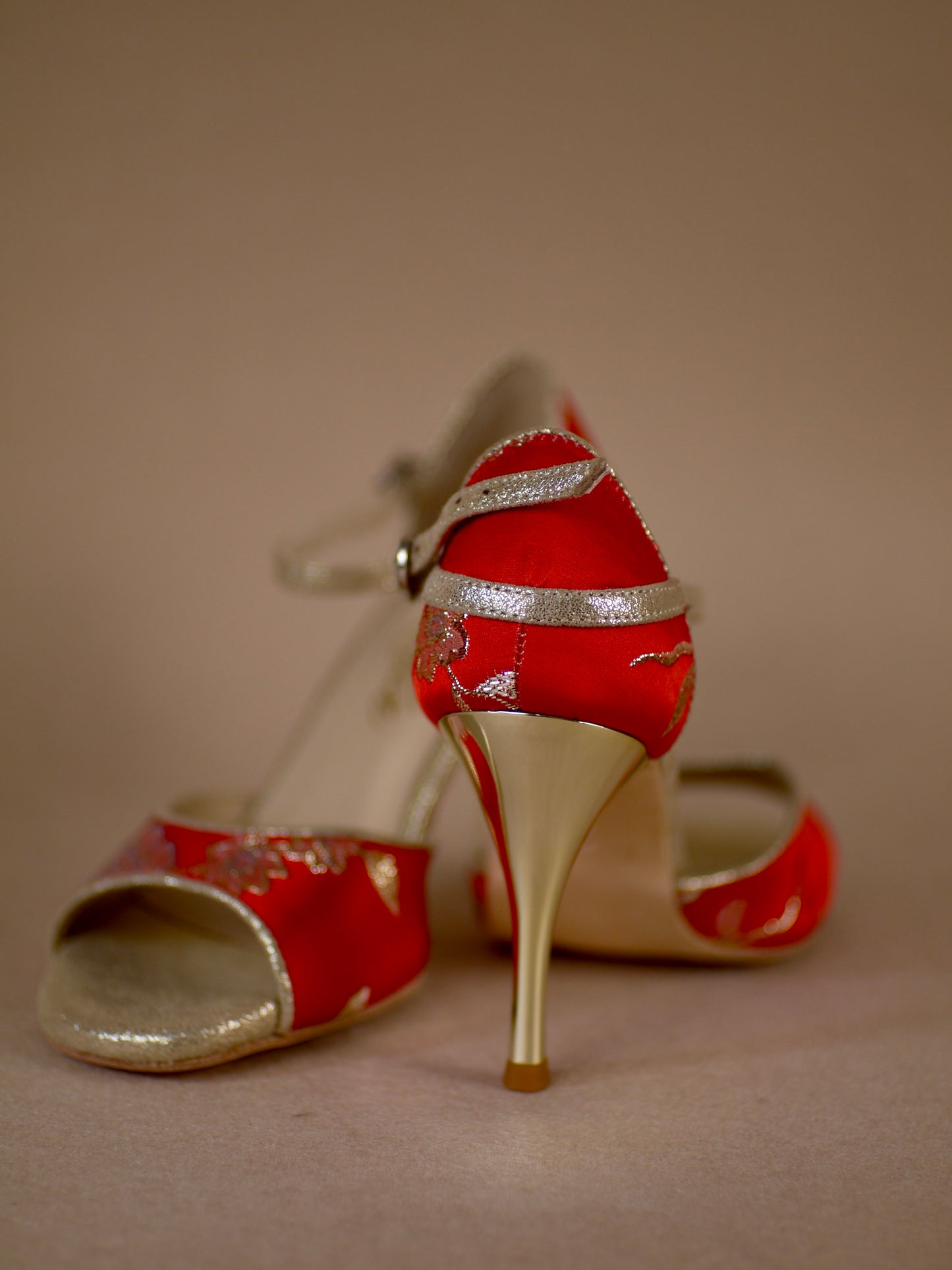 Embroidery classic Chinese tapestry Argentine tango shoes- Jazmin Tango