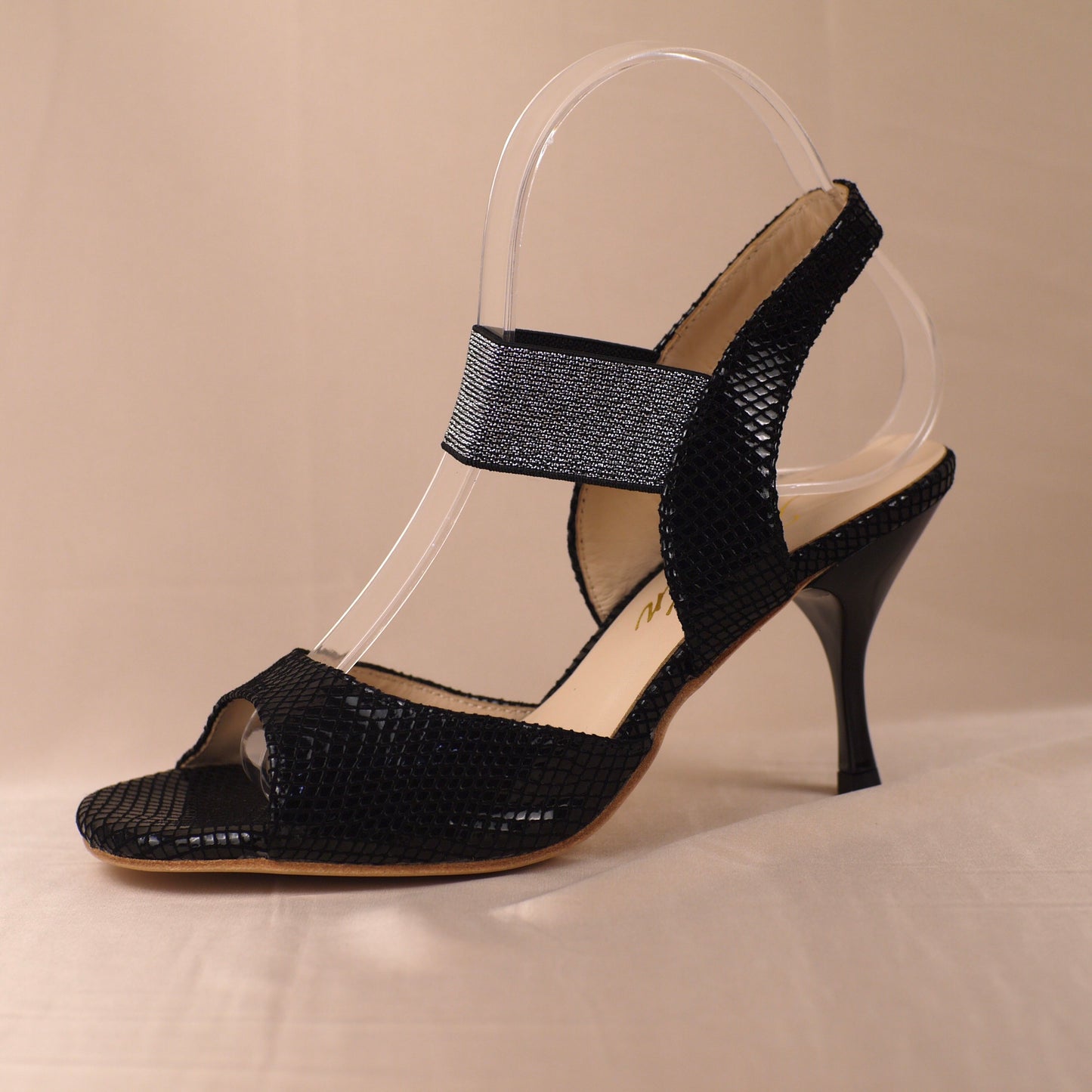 black  argentine tango shoes -jazmin tango