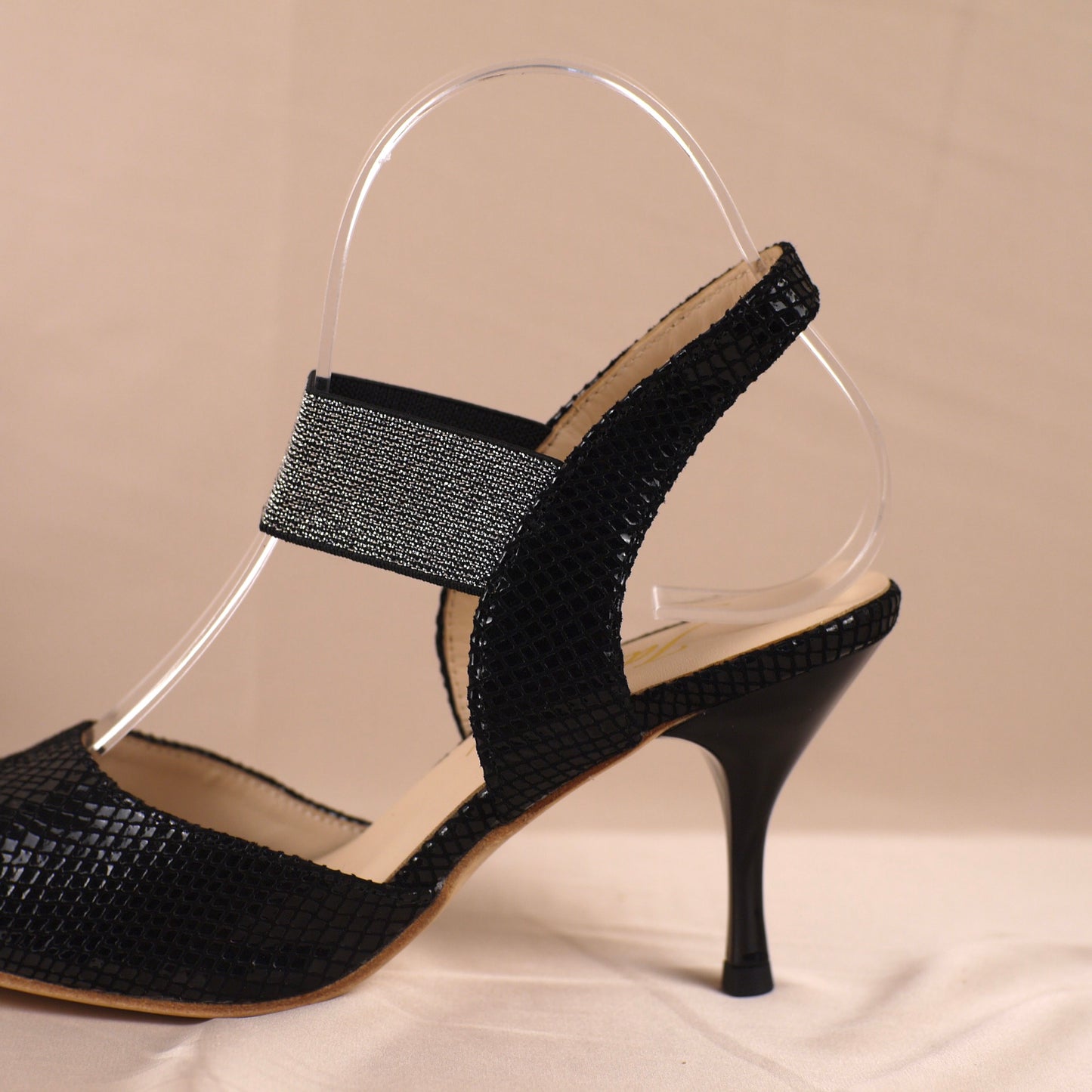 black  argentine tango shoes -jazmin tango