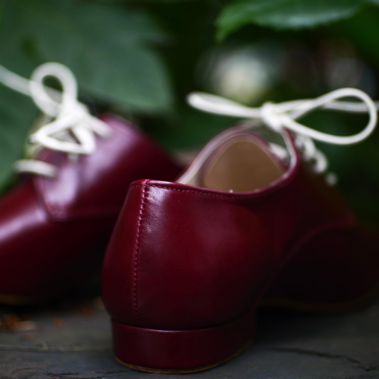 Red leather Practice Argentine tango shoes- Jazmin tango shoes free shipping