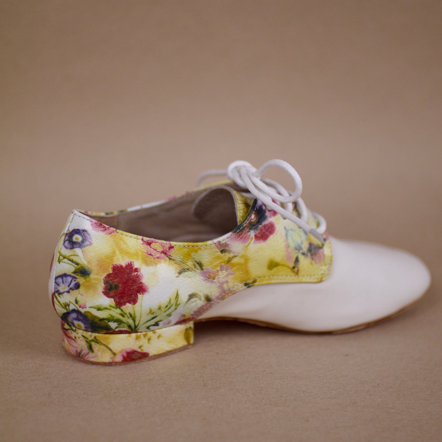 white leather Practice Argentine tango shoes- Jazmin tango shoes free shipping